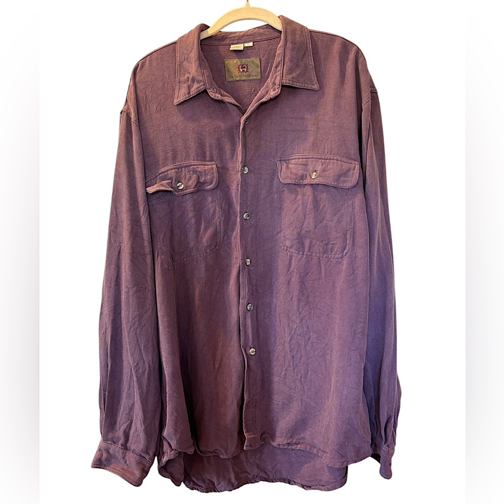 80’s Vintage The Territory Ahead Purple Men’s Button Down